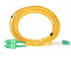 Extralink LC/APC-LC/APC | Komutacinis laidas | Vienos grandinės, dvipusis, 9/125 µm, G657A, 5 m