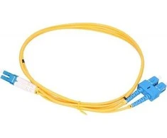Extralink LC/UPC-SC/UPC | Dvipusis laidas, G652D, 3 mm, 20 m