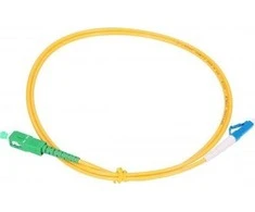 Extralink SC/APC-LC/UPC Patch Cord, Single-mode, Simplex, G652D, 3mm, 1m