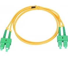Extralink SC/APC-SC/APC Patch Cord, Single-mode, Duplex, G652D, 3mm, 3m