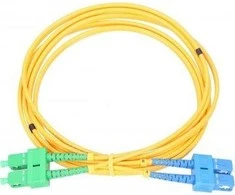 Extralink Patch Cord SC/UPC-SC/APC, PVC, Single-mode, Duplex, G652D, 3mm, 5m