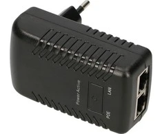 Extralink POE-24-12W | Maitinimo šaltinis PoE | 24V, 0,5A, 12W, wtyk do gniazda elektrycznego