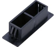 Extralink Fiber Optic Blank Adapteris, Juodas, SC Duplex
