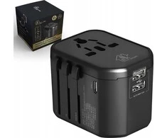 „Extralink Smart Life“, skirta ES/JK/JAV/AU/CH + USB-C USB-A keliautojams