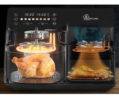 Gruzdintuvė Extralink Home Air Fryer SJ-1000 10 l EU juoda