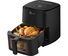 Extralink Home SJ-500 5L Vienas 1500 W Karšto oro gruzdintuvė Juoda