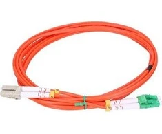 Extralink Patch Cord LC/UPC-LC/APC, Multimode, OM2, Duplex, 3mm, 2m