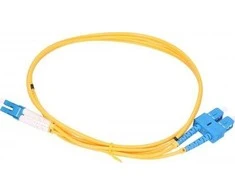 Extralink Patch Cord SC/UPC-LC/UPC, Multimode, OM2, Duplex, 3mm, 3m
