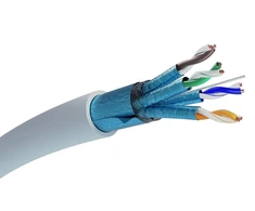 Extralink CAT6A FFTP (F/FTP) vidaus naudojimo vytos poros tinklo kabelis 305m
