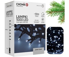 Extralink LED girlianda, 1000 LED, 53 m, šaltai balta
