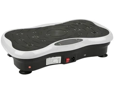 Extralink Moonwalk Spin Move Platofrma Wibracyjna do Ćwiczeń Fitness 200W balta