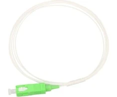 EXTRALINK Pigtail SC/APC SM 900um G.657A 1,5m lengva juostelė baltas