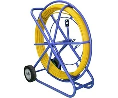 Extralink Oem STIKLO PLUOŠAS KABELIUI TRAUKTI 8mm / 150m (NUOTOLINIS / PLIENAS) PE + STOVAS