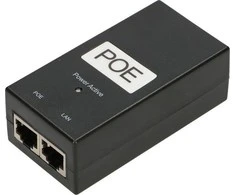 Extralink POE-48-24W-G | Maitinimo šaltinis PoE | 48V, 0,5A, 24W, Gigabit, kabelis w zestawie 802.3af/at