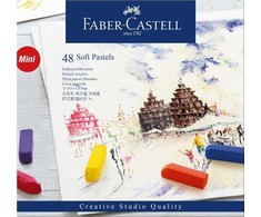 Faber-Castell 128248 vaškinės kreidelės 48 vnt.