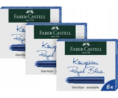 Faber-Castell 201621 tušinuko pildymas Mėlyna 18 vnt.
