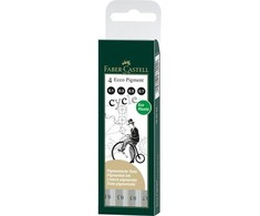 Faber-castell techniniai pieštukai, 4 vnt.