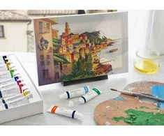 Faber-Castell - Aliejinės spalvos kartoninė dėžutė (12 vnt) (379512)