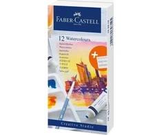 Faber-Castell - Akvarelinė kartoninė dėžutė (12 vnt) (169612)