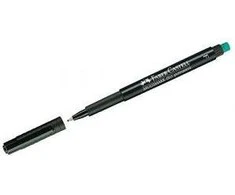 Žymeklis permanentinis Faber-Castell 1513 F, 0.6 mm, juodas 1213-046