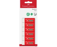 Faber-Castell Gumka Baltas 6 vnt. (189525)