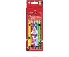 Faber-Castell - Colour pencils erasable Grip set (10 pcs) (116613)