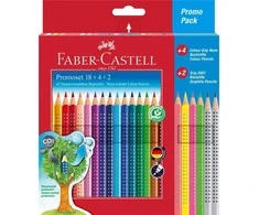 Faber-Castell – reklaminis rinkinys Color Grip (18+4+2 vnt.) (201540)
