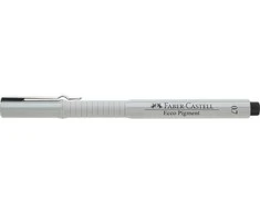 Grafinis rašiklis Faber-Castell Ecco Pigment, 0.7mm, juodos spalvos