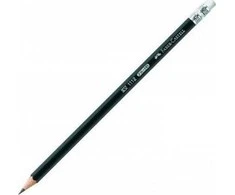 Faber-Castell Pieštukas 111 / HB su guma (12vnt) FABER CASTEL