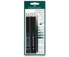 Akvareliniai pieštukai Faber-Castell Aquarelle, 5vnt + teptukas
