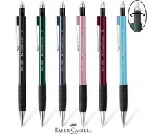 Automatinis pieštukas Faber-Castell Grip 1345, 0,5mm, šviesiai mėlynos spalvos