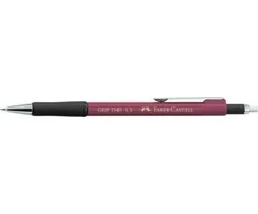 Automatinis pieštukas Faber-Castell 1345, 0.5mm metalizuotos raudonos spalvos