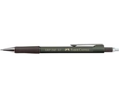 Automatinis pieštukas Faber-Castell Grip 1347, 0.7mm, metalic žalios spalvos