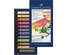 Faber-Castell – minkšta pastelinė kartoninė dėžutė (12 vnt) (128312)