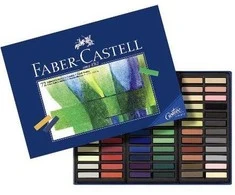 Faber-Castell - Minkštos pastelės Mini kartoninė dėžutė (72 vnt) (128272)