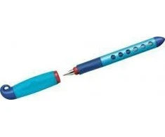 Plunksnakotis Faber-Castell Scribolino, kairiarankiams, mėlynos spalvos korpusas