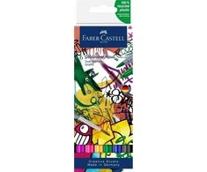 Faber-Castell Gofa Aqua dvigubo skersmens žymeklis Graffiti (6 vnt.) (164525)