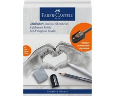 Faber-Castell - Drawing Set Goldfaber Charcoal (114006)