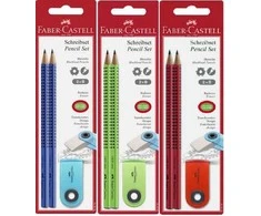 Faber-Castell Rankenų ir rankovių rinkinys 2 pieštukai ir trintukas
