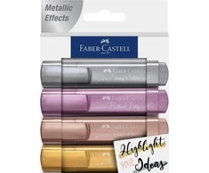 Faber-Castell Metalinis marker 4 spalvų FABER CASTELL