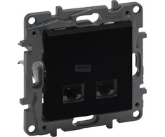 Kompiuterinis lizdas Niloe Step Legrand 863564 (juoda)