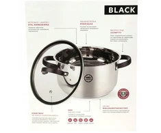 „Fagor Juodas INOX 8 ELEMENTS“