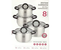 „Fagor Juodas INOX 8 ELEMENTS“