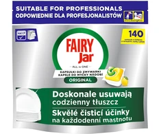 Fairy Professional Automatinių indaplovių kapsulės FAIRY All in One PRO, 140 vnt.