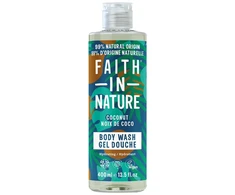 Štai vertimas: Faith In Nature Coconut Cleansing &amp; Hydrating Kūno prausiklis, 400 ml
