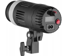 Falcon Eye Studio Lamp Freepower YM-80 Reg LED lempa. galia ir temperatūra