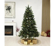 Falk Choinka PE/PVC LIFA Klasa A+ 180x122 cm su LED i gwiazdą NORDIC WINTER (780-235)