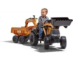 Pedalinis traktorius FALK Case IH Backhoe