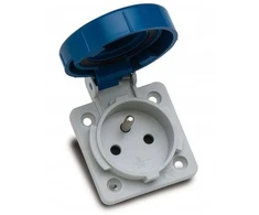 FAMATEL 1 fazės 16A 3P 230V IP67 13960F skydo lizdas