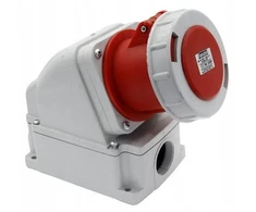 FAMATEL Fiksuotas lizdas 63A 5P 400V IP67 24395 FAMATEL